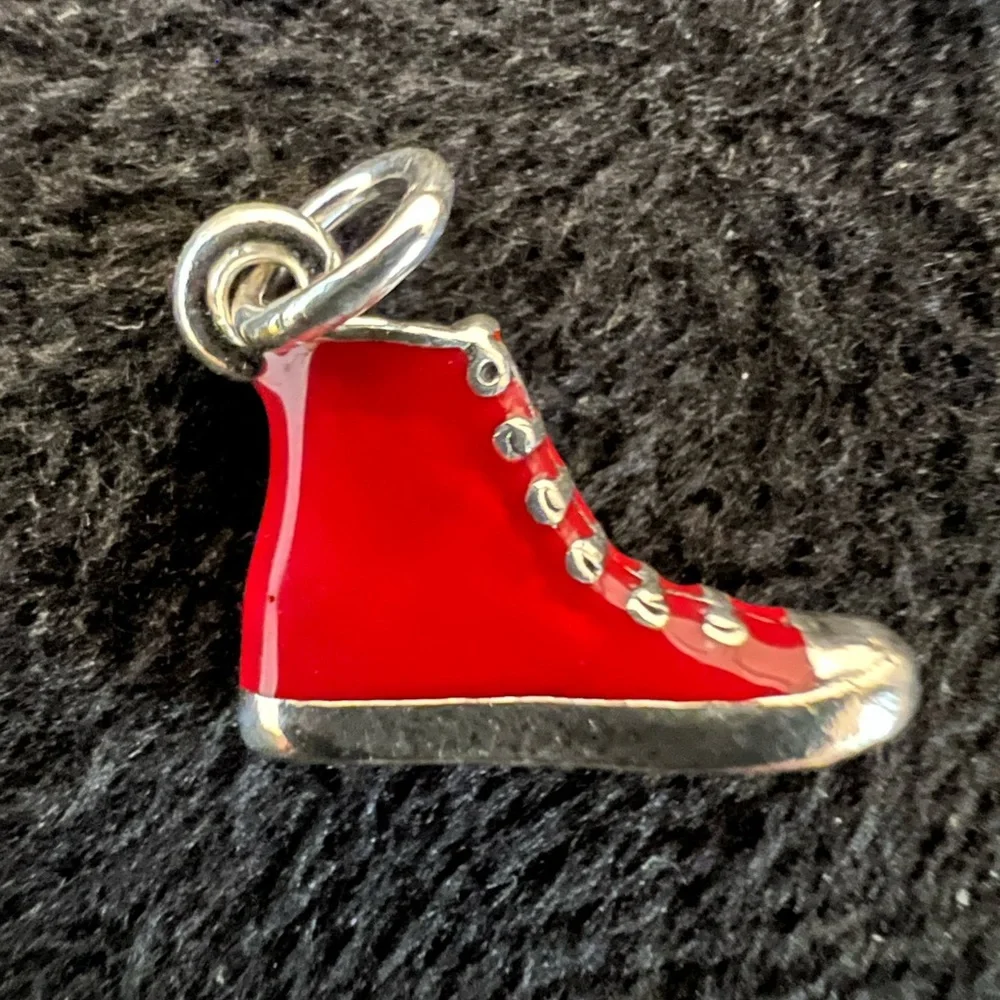 James Avery Enamel High Top Sneaker Charm - Picture 1 of 3